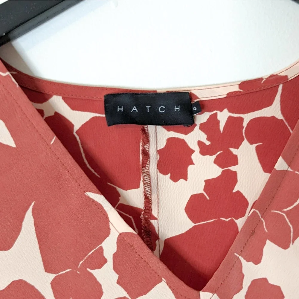 HATCH slouch dress, floral, petite - Picture 4 of 6